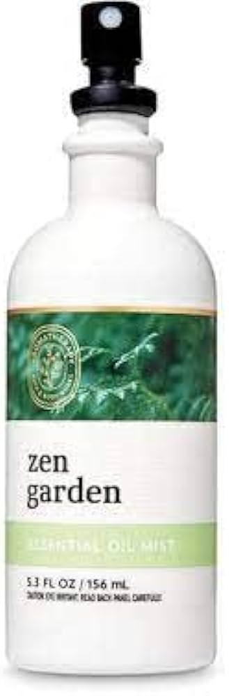 Aromatherapy   zen garden essential oil mist