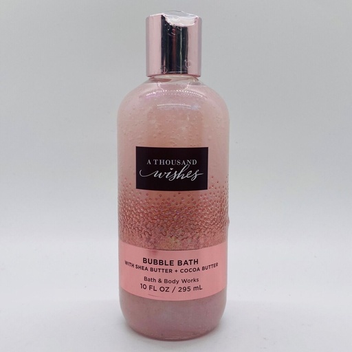 A thousand wishes bubble bath