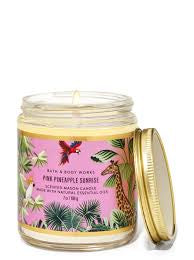 Pink pineapple sunrise Single Wick Candle