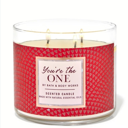 You're the one 3wick candle